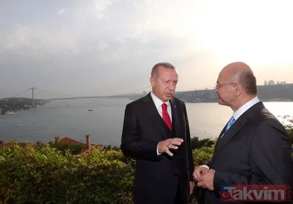 Başkan Erdoğan ile Berham Salih’ten kritik görüşme