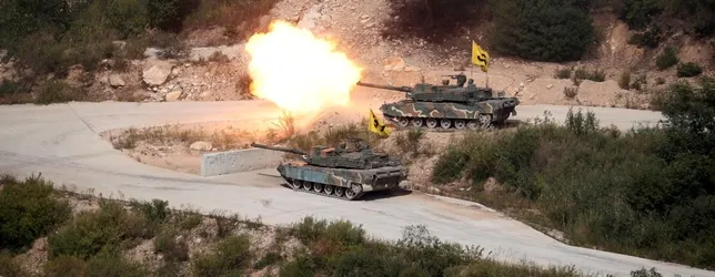Güney Kore ordusundan dev tatbikat! 