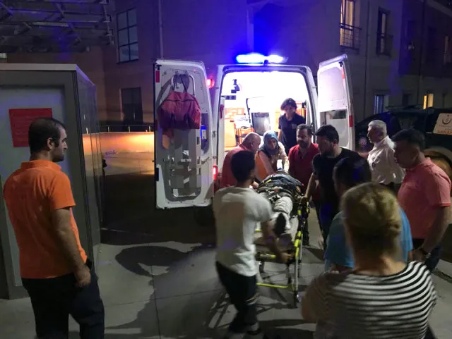 Tiyatro oyuncusu Can Gürzap'a motosikletin çarptığı anlar kamerada-2