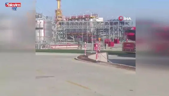 Silivri BOTAŞ'ta yangın