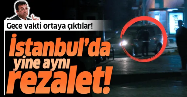 İstanbul'da değnekçi rezaleti sürüyor! İSPARK otoparkında yine aynı görüntüler