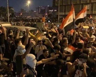 Kasım Süleymaninin öldürülmesinin ardından Bağdatta sevinç gösterileri