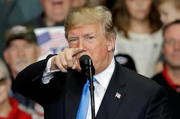 Trump'tan açık tehdit! Ordumuz sizi bekliyor