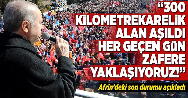 Cumhurbaşkanı Erdoğan Afyonkarahisar'da