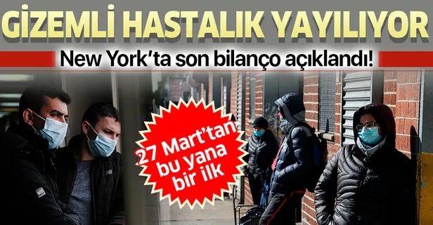 Son dakika: New York'ta Kovid-19 bilançosu açıklandı: Ölümler 27 Mart'tan bu yana en düşük seviyeyi gördü