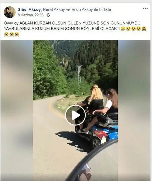 Trabzon'un Çaykara ilçesinde elektrikli bisiklet kazasında ölen Kübra Adakul'un son görüntüsü ortaya çıktı!-5