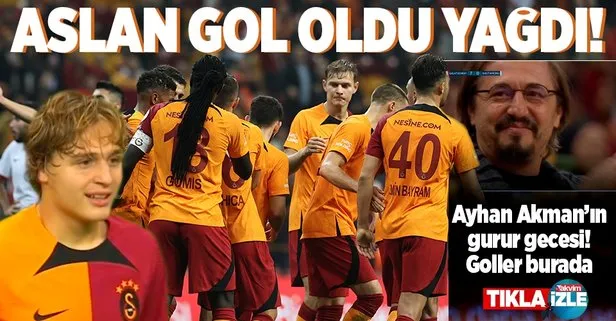 Cimbom ZTK’da gol oldu yağdı! Galatasaray 7-0 GMG Kastamonuspor MAÇ SONUCU-ÖZET VE GOLLERİ İZLE