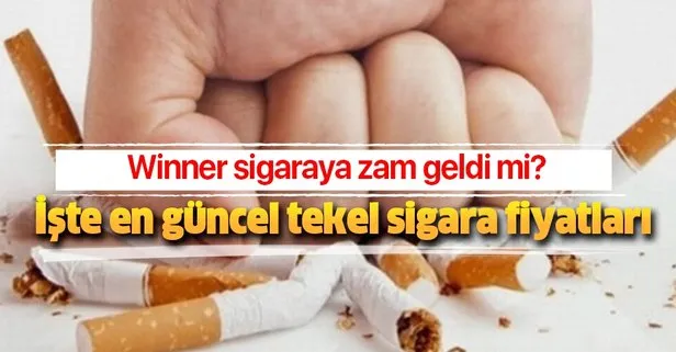 Winner HD blue slims sigara ne kadar? Winner sigaraya zam geldi mi? İşte en güncel tekel sigara fiyatları