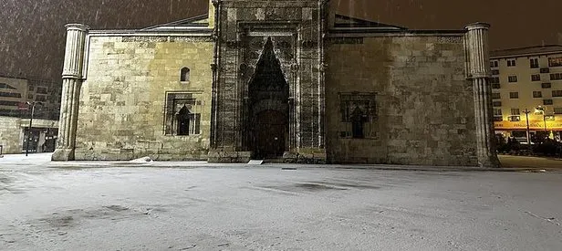 Sivas’ta kış masalı!