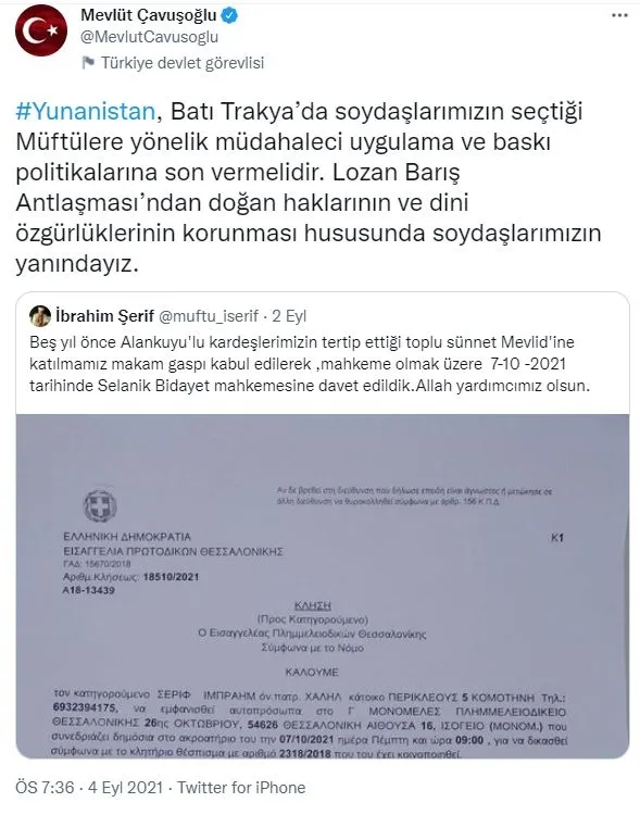 disisleri-bakani-cavusoglundan-yunanistana-muftu-tepkisi-baski-politikalarina-son-verilmeli-1630791601157.jpg Dışişleri Bakanı Çavuşoğlu'ndan Yunanistan'a 'müftü' tepkisi: Baskı politikalarına son verilmeli-1