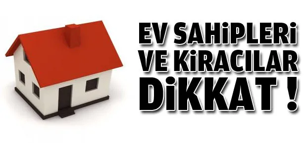 Kira vergisine dikkat