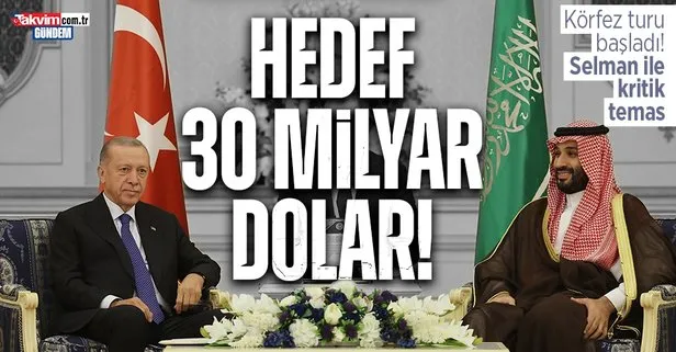Başkan Erdoğan’ın Körfez turunda ilk durak Cidde! Suudi Arabistan Veliaht Prensi Muhammed Bin Selman resmi törenle karşıladı