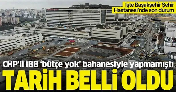 CHP’li İBB’nin yapmadığı Başakşehir İkitelli Şehir Hastanesinin yolunun bitiş tarihi belli oldu