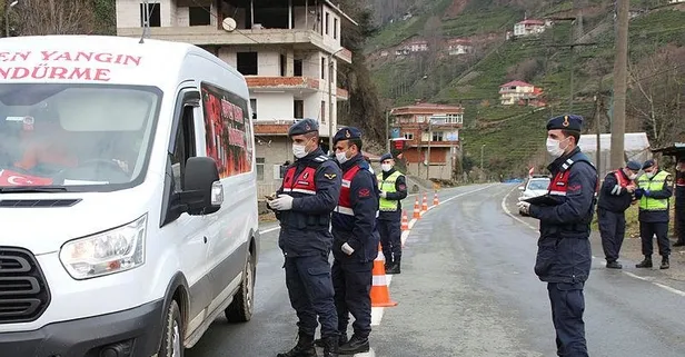 SON DAKİKA: Giriş ve çıkışlar kapatıldı! 'Kırmızı' kategorideki Rize'de 10 noktada karantina kararı