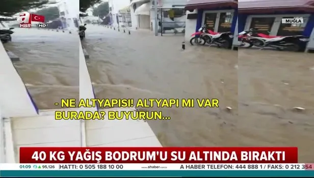 CHP'li Bodrum Belediyesi sele kapıldı!