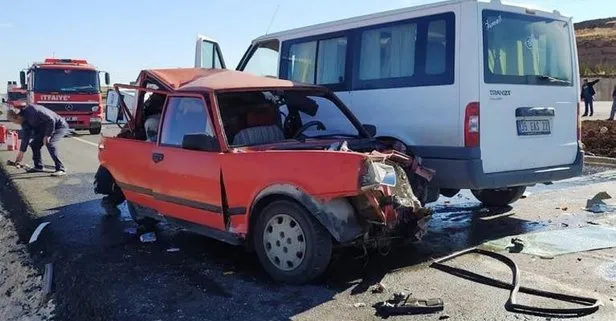 Mardin’de feci kaza! Kuş serisi otomobildeki kadın hayatını kaybetti