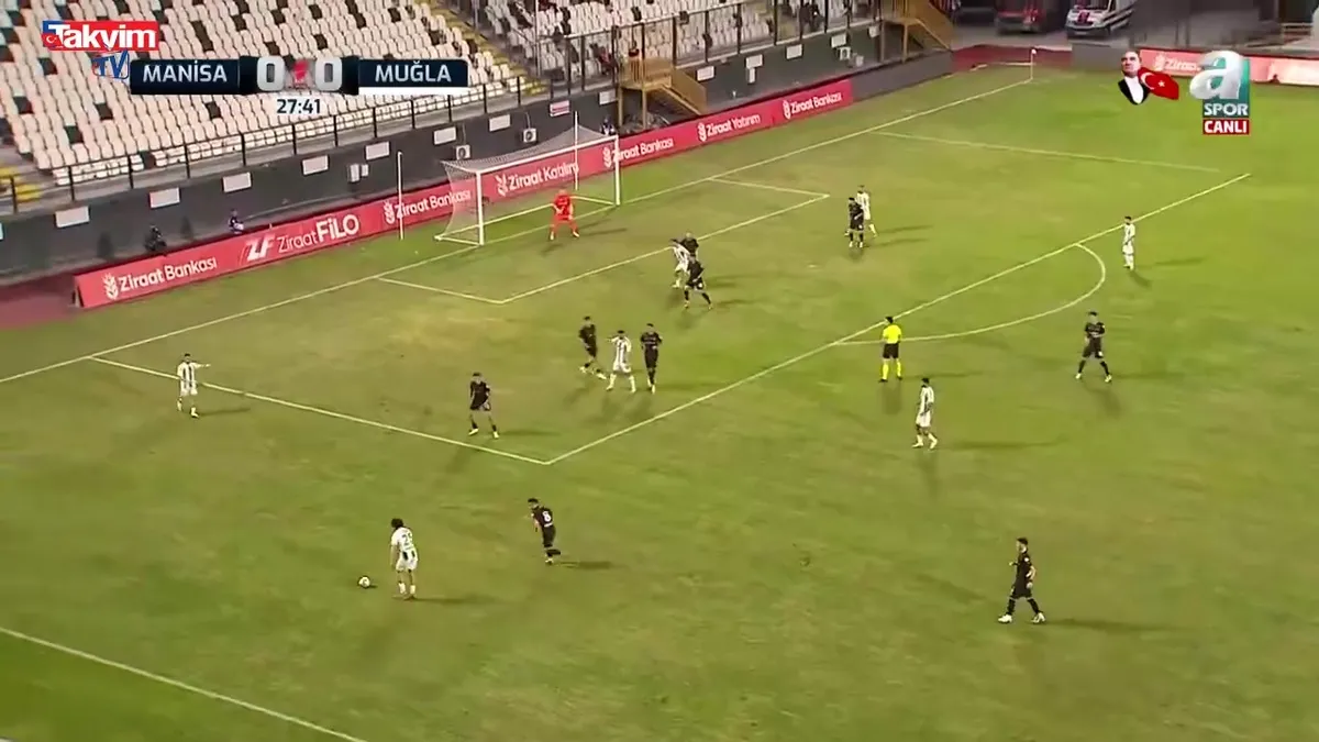 GOL: Manisa FK - 0 1 - Muğlaspor | Mehmet Yiğit