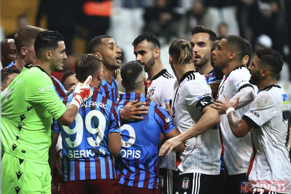 Derbi bitti ortalık karıştı! Beşiktaş Trabzonspor maçı sonrası Uğurcan Çakır'a kırmızı kart... - 5