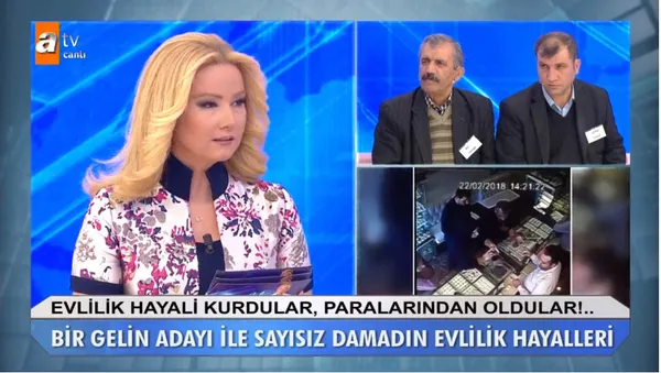 Müge Anlı dolandırıcıları ortaya çıkardı! "Milli Gelin" mağduru beyefendiler Müge Anlı canlı yayınında! 12 Aralık-4