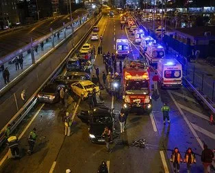 Şişli’de feci kaza!