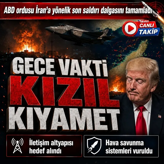 Gece vakti İrana saldırılar başladı! CENTCOM: Birden fazla hedef vuruldu
