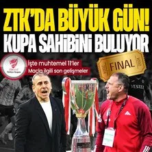 Ziraat Türkiye Kupası’nda final heyecanı! İşte Beşiktaş Trabzonspor maçının muhtemel 11’leri