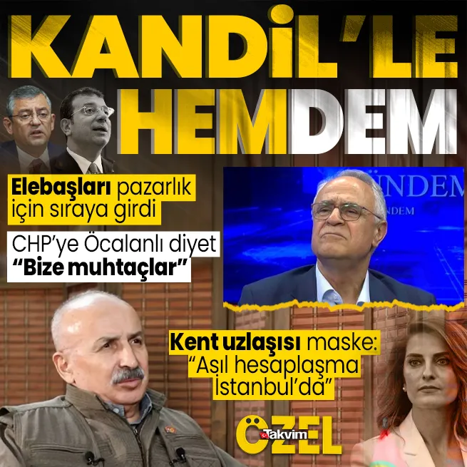 PKK elebaşları sıraya girdi CHP - DEMe istikamet çiziyor! Önce Mustafa Karasu şimdi Remzi Kartal... Asıl hesaplaşma İstanbulda olacak