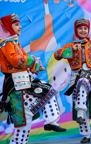 23 Nisan törenlerinden renkli görüntüler