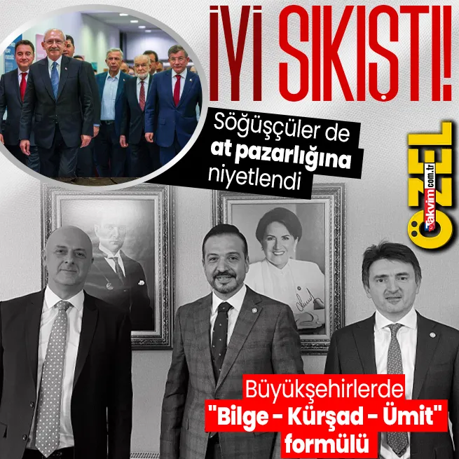 Akşener CHPyi İYİ sıkıştırıyor! Büyükşehirlerde Bilge - Kürşad - Ümit formülü | Saadet, Gelecek ve DEVAnın yol haritası belli oldu