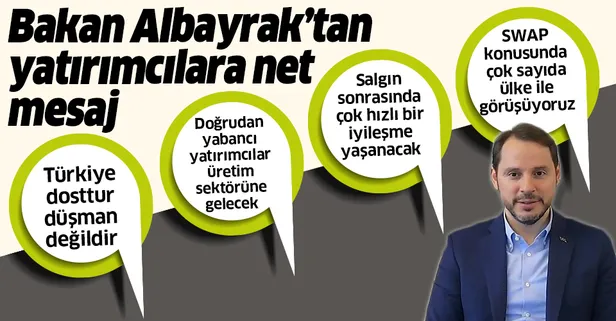 Hazine ve Maliye Bakanı Berat Albayrak'ın uluslararası yatırımcılarla yaptığı toplantının detayları ortaya çıktı