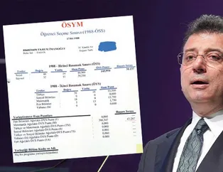 Ekrem İmamoğlunun diploma soruşturmasında yeni gelişme! Sınav sonucu ortaya çıktı! Neredeyse baraj altında kalıyormuş