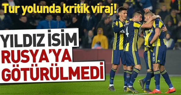 Fenerbahce Nin Zenit Maci Kadrosu Belli Oldu Takvim