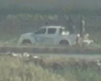 YPG/PKK’lı teröristlerin Kamışlı’daki konvoyu görüntülendi