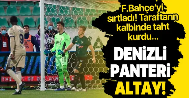 Denizli panteri Altay Bayındır! Fenerbahçe'nin genç yıldızı kalesini gole kapattı...