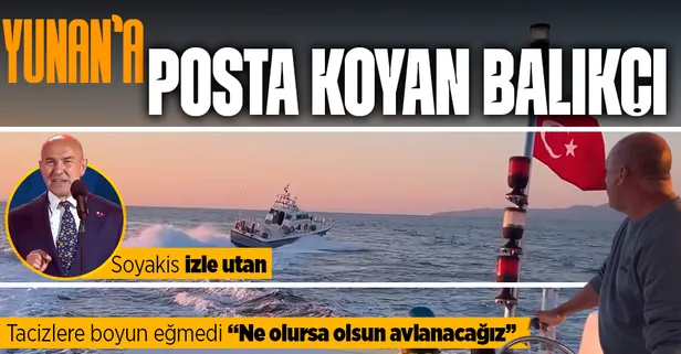 Yunan Sahil Güvenliğinden Türk balıkçı teknesine taciz! Balıkçı geri adım atmadı: Ne olursa olsun avlanacağız