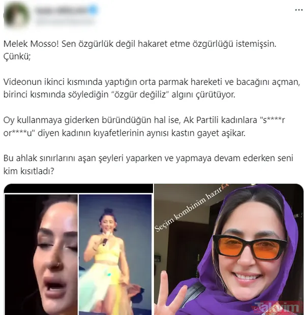 Kadın haklarından dem vuran Melek Mosso kendisiyle çelişti | Tepkiler çığ gibi büyüdü! Konserleri peş peşe iptal edildi özür diledi - 20
