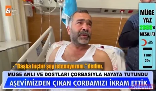Müge Anlı çorbasını hayal ederek hayata tutunmuştu! Depremden 7 gün sonra çıkan Necati Karagön ATV canlı yayınında: "İdrarımı içtim..." - 12