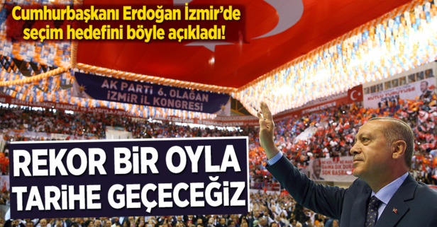 Rekor bir oyla tarihe geçeceğiz