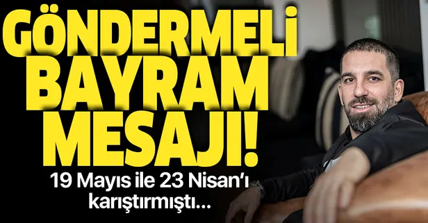 Arda Turan'dan göndermeli bayram mesajı: Kurban Bayramımız...