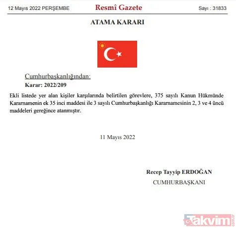Yeni vali atamaları Resmi Gazete'de yayımlandı... Kübra Güran Yiğitbaşı ilk başörtülü vali oldu - 1