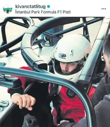 Kıvanç Tatlıtuğ 340 bin TL'ye gaza bastı! İstanbul Park Formula'nın tozunu attı-4