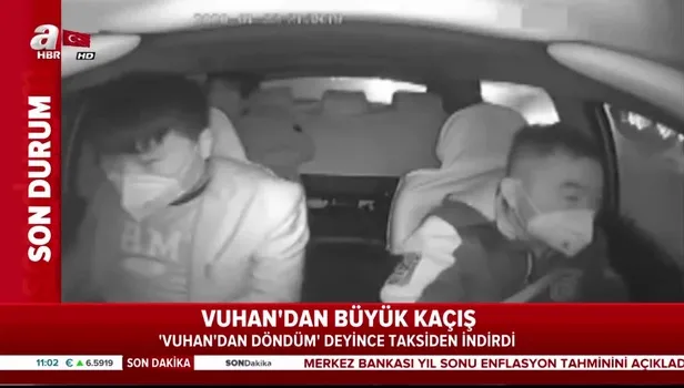 Koronavirüs korkusunu en net anlatan görüntü! Yolcunun Wuhan'dan geldiğini duyan taksici...