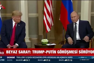 Trump - Putin görüşmesi başladı!