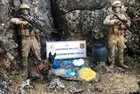 Adıyaman'da PKK'ya darbe: Hain teröristlere ait yaşam malzemeleri ele geçirildi