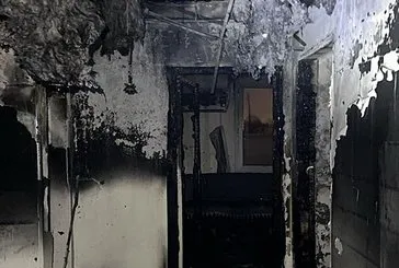 Mersin’de facia: Kömür sobası patladı