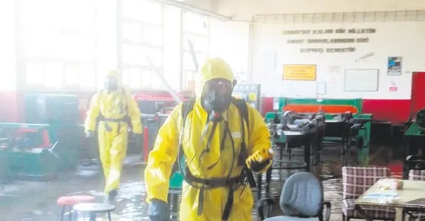 Sakarya’da su basan okulda kimyasal gaz paniği