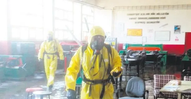 Sakarya’da su basan okulda kimyasal gaz paniği