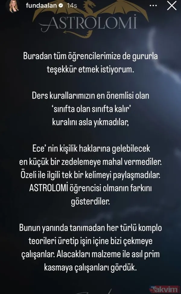Ece Gürel'in başına ne geldi? Astrolomi dersi aldığı hocaları konuştu! Belgrad Ormanı'ndaki sır dolu 4 günün perde arkasında ne var? - 17