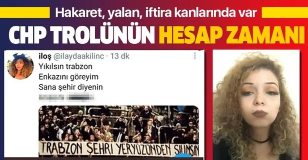 ’Trabzon’ hakkındaki skandal paylaşımıyla tepki çeken CHP’li İlayda Kılınç ifade verdi