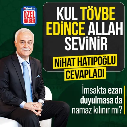Kul tövbe edince Allah sevinir